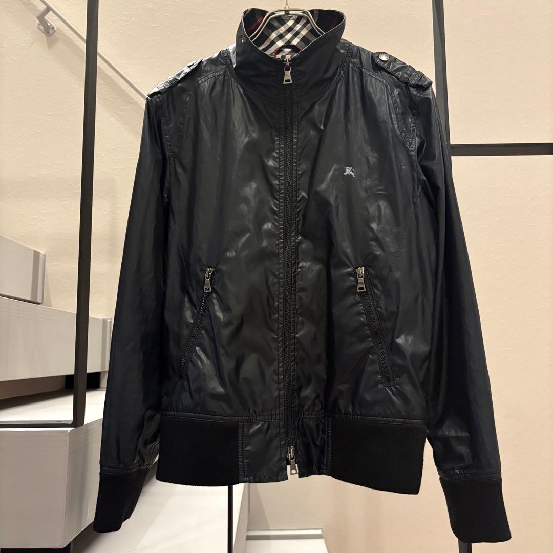 Burberry black label ナイロンジャケット　ノバチェック