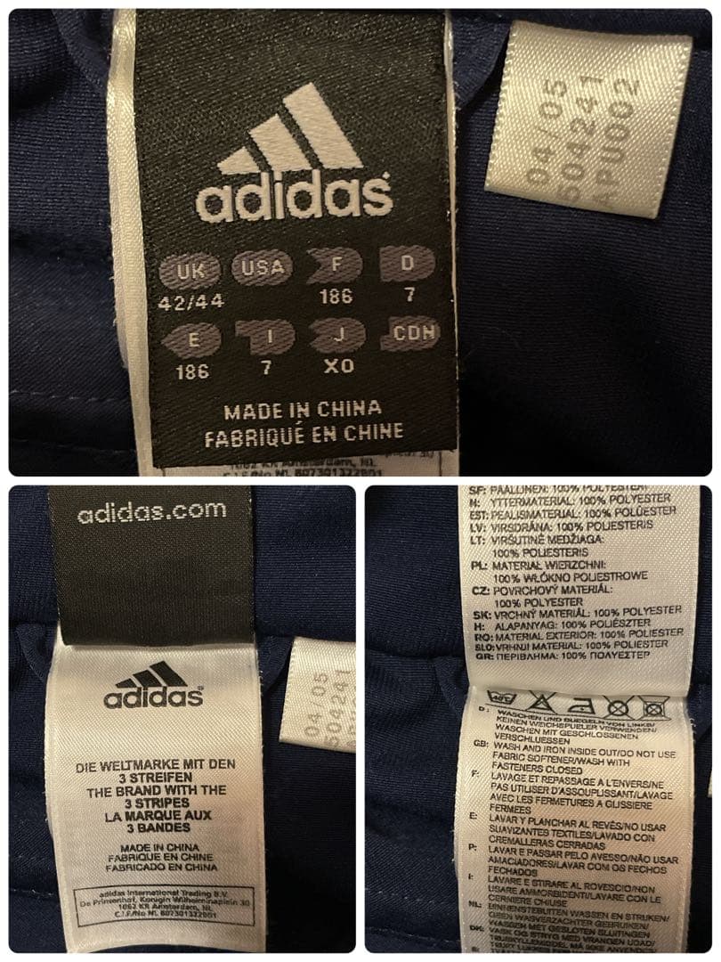 【極レア】y2k/adidas×レアルマドリード/刺繍ロゴ/トレーニングウェア