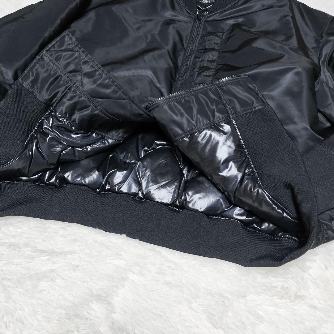 未使用級✨️UNIQLO +J ハイブリッドダウンオーバーサイズMA-1ブルゾン