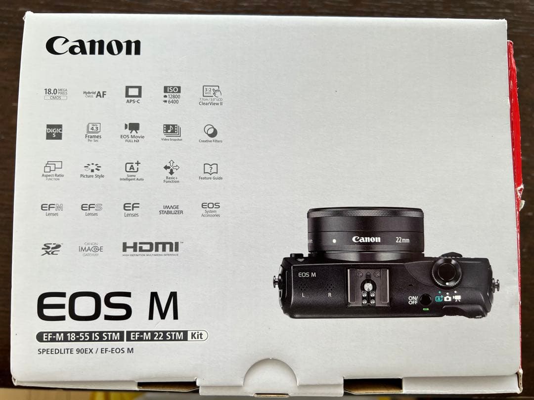 【Tsuki】Canon EOS M ミラーレスカメラ ダブルレンズキット