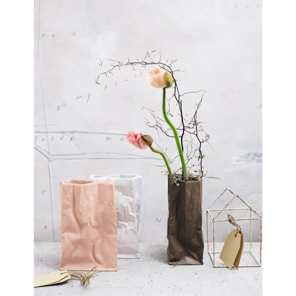 レア‼【未使用】 ローゼンタール(PAPER BAG VASE) フラワーベース