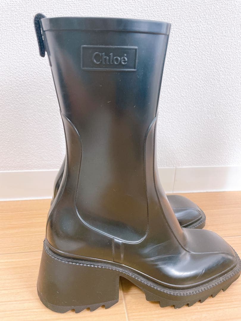 Chloé ブラック 長靴・レインブーツ