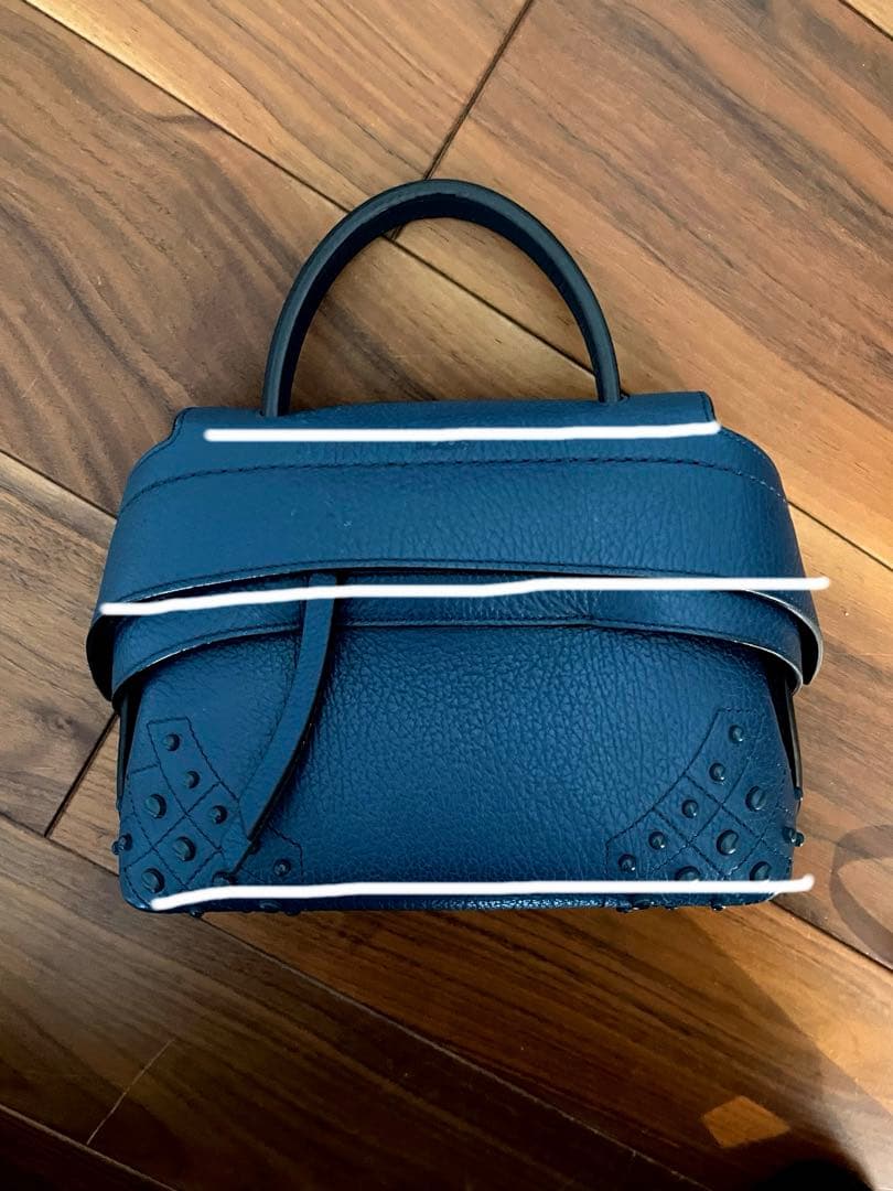 【極美品】TOD’S トッズ　ウェーブ　ハンドバッグ