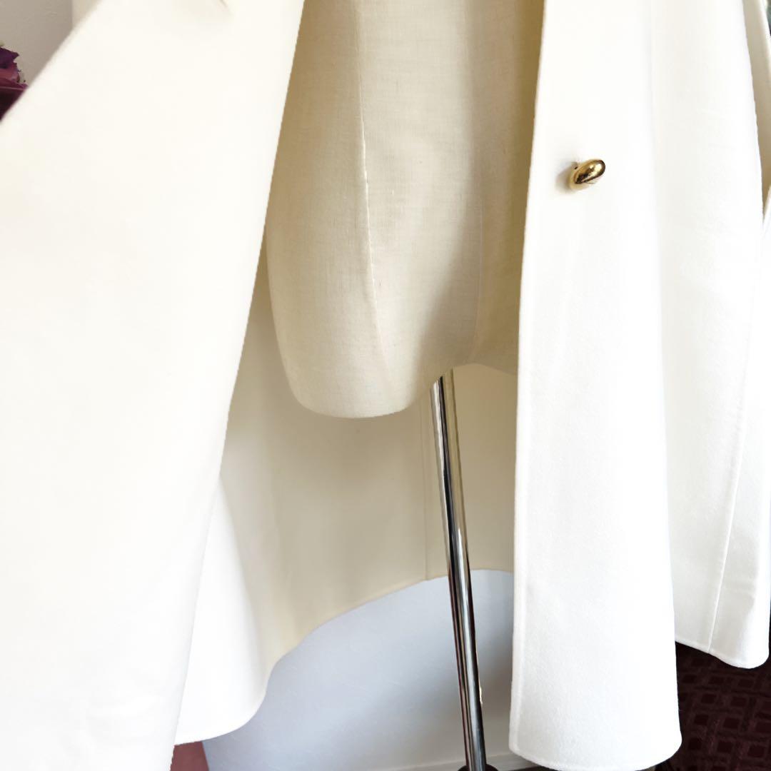 極美品　Christian Dior ディオール　ケープ　ダブルフェイス　コート