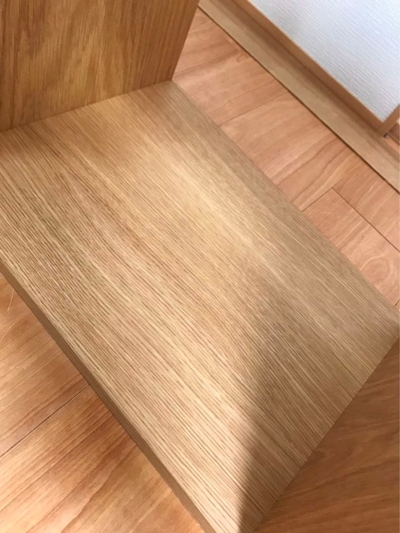 無印良品　スタッキングシェルフ・３段・オーク材