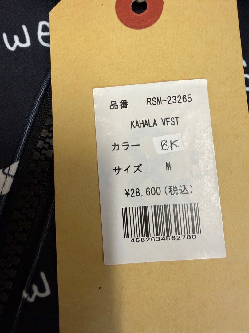 新品正規品【ROUGH&SWELL/M】中綿ベストアウタージャケットゴルフ