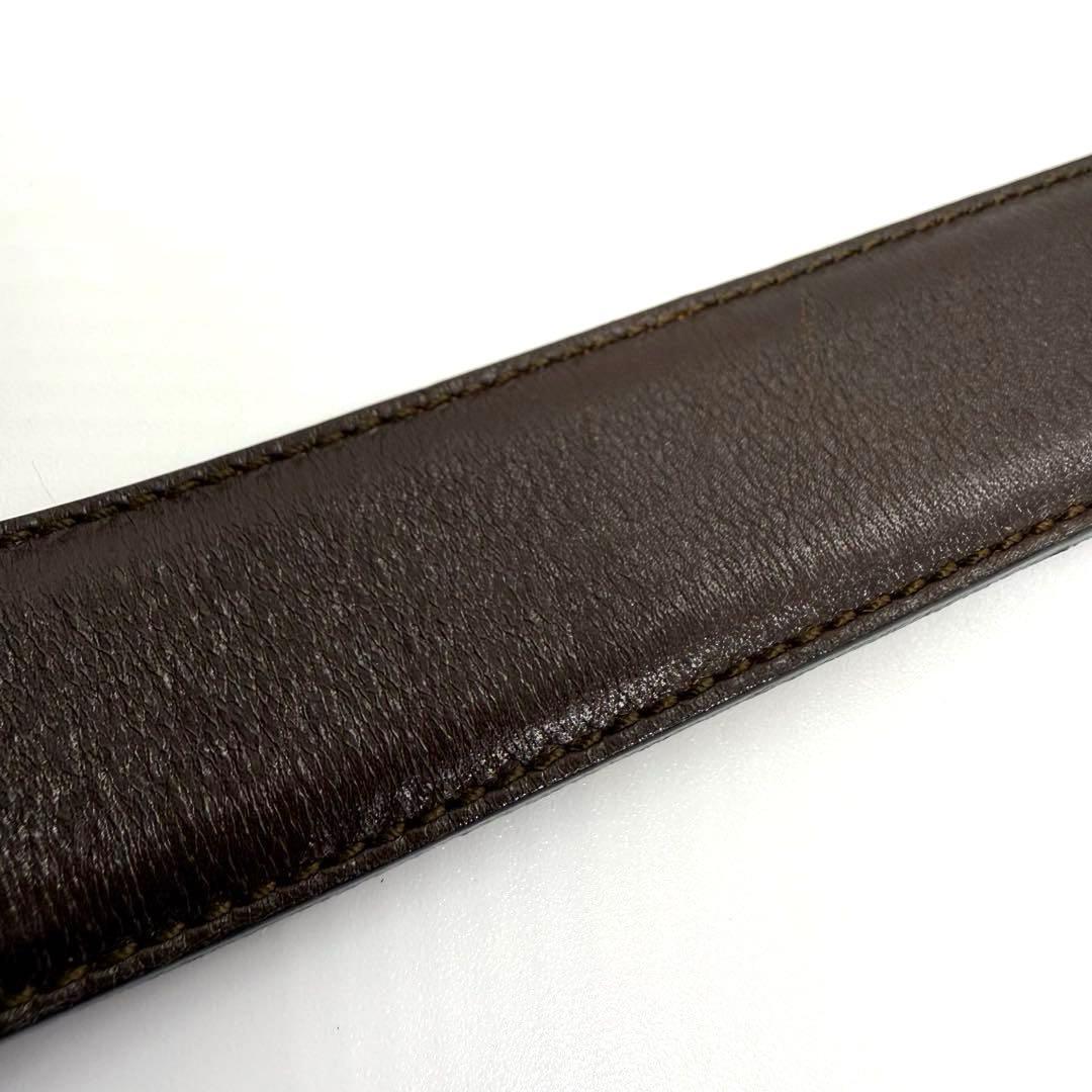 サルヴァトーレフェラガモ ダブルガンチーニ べっ甲調 レザー イタリア製 ベルト