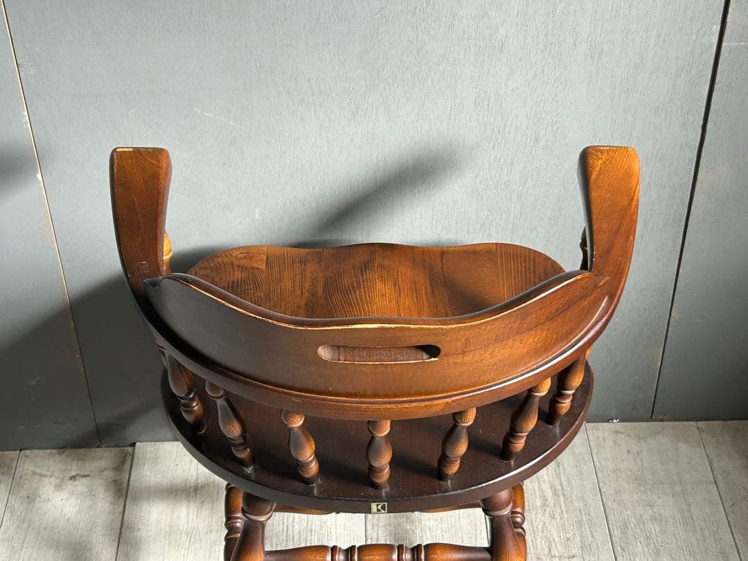 ③飛騨産業　ウィンザーチェア　アームチェア　ヴィンテージ　キャプテンチェア　IS