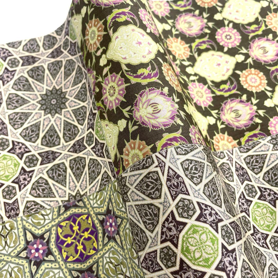 専用帯5056 4189 二点セット ●高級 正絹 落款作家物 更紗 伝承