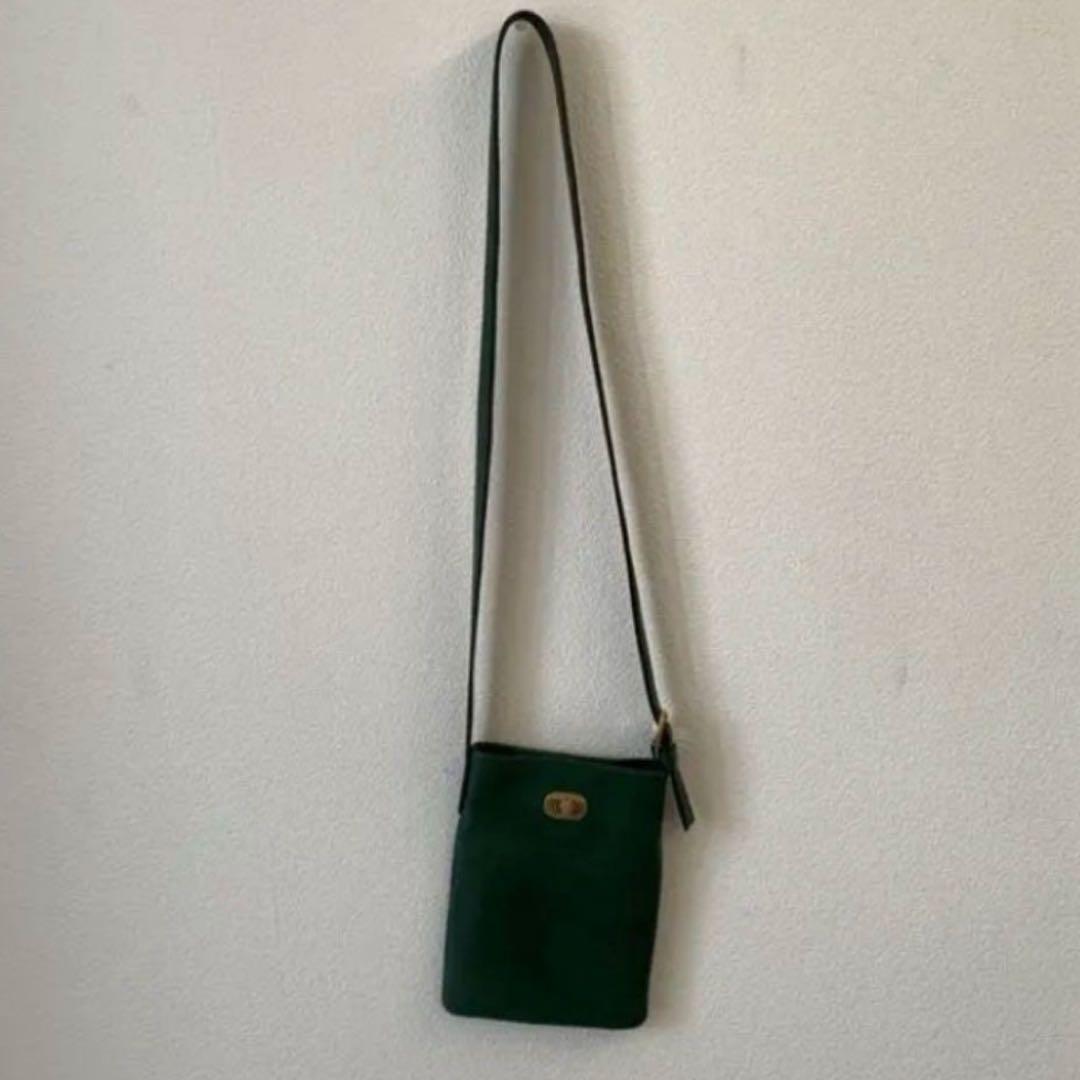 hender scheme グリーン　ショルダーバッグ