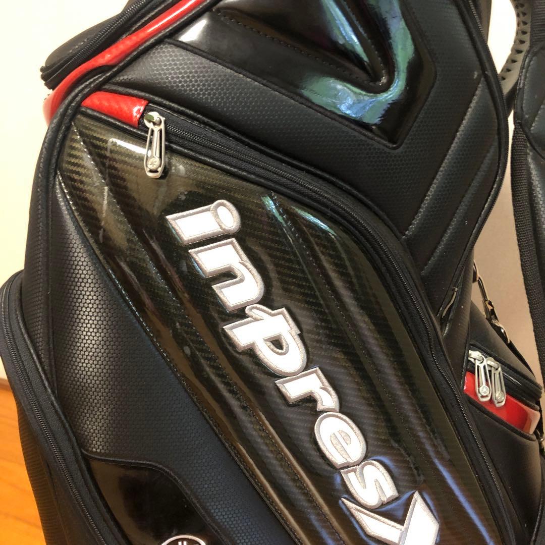 ヤマハ YAMAHA inpres キャディバッグ ブラック フード無し