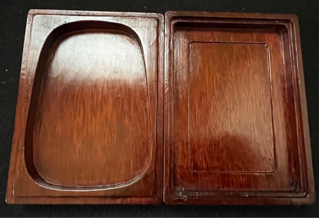 処分価格　旧老坑端渓水巌硯　氷裂紋・金線・臙脂暈・文房四宝