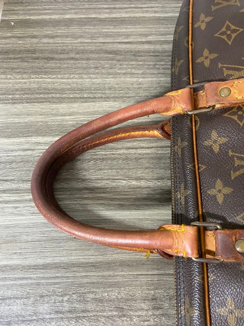 ルイヴィトン　モノグラム ポルトドキュマン　ヴォワヤージュ ビジネスバッグ　茶色
