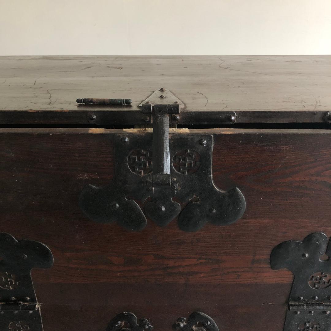 李朝家具 半閉櫃（バンダジ）
