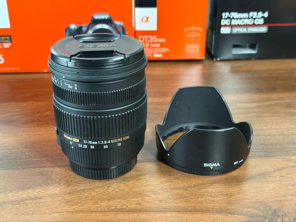 【シャッター数12,988回】SONY α55 ＋ズーム・単焦点レンズ2本セット