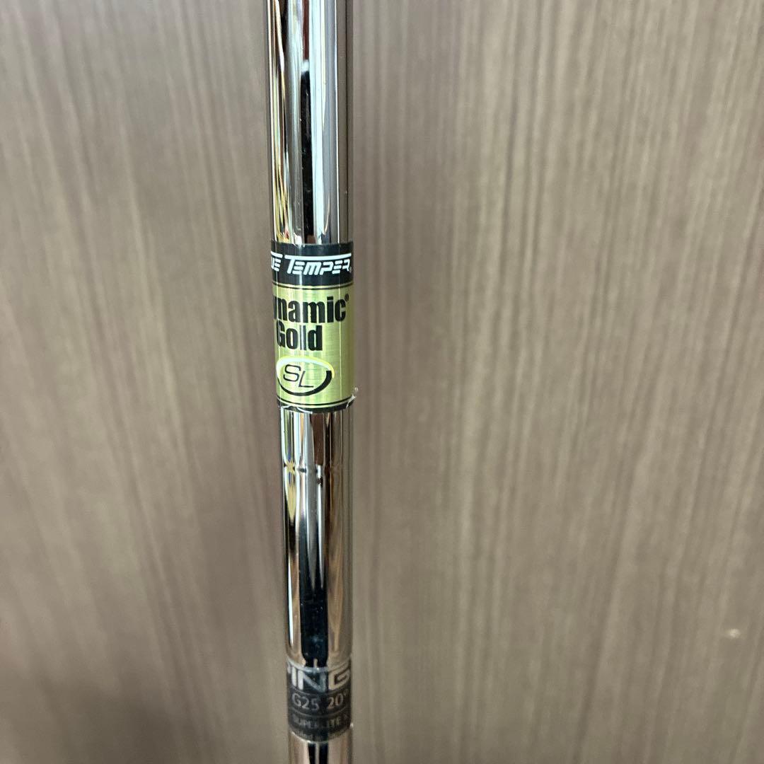 レフティ　Ping g25 20度