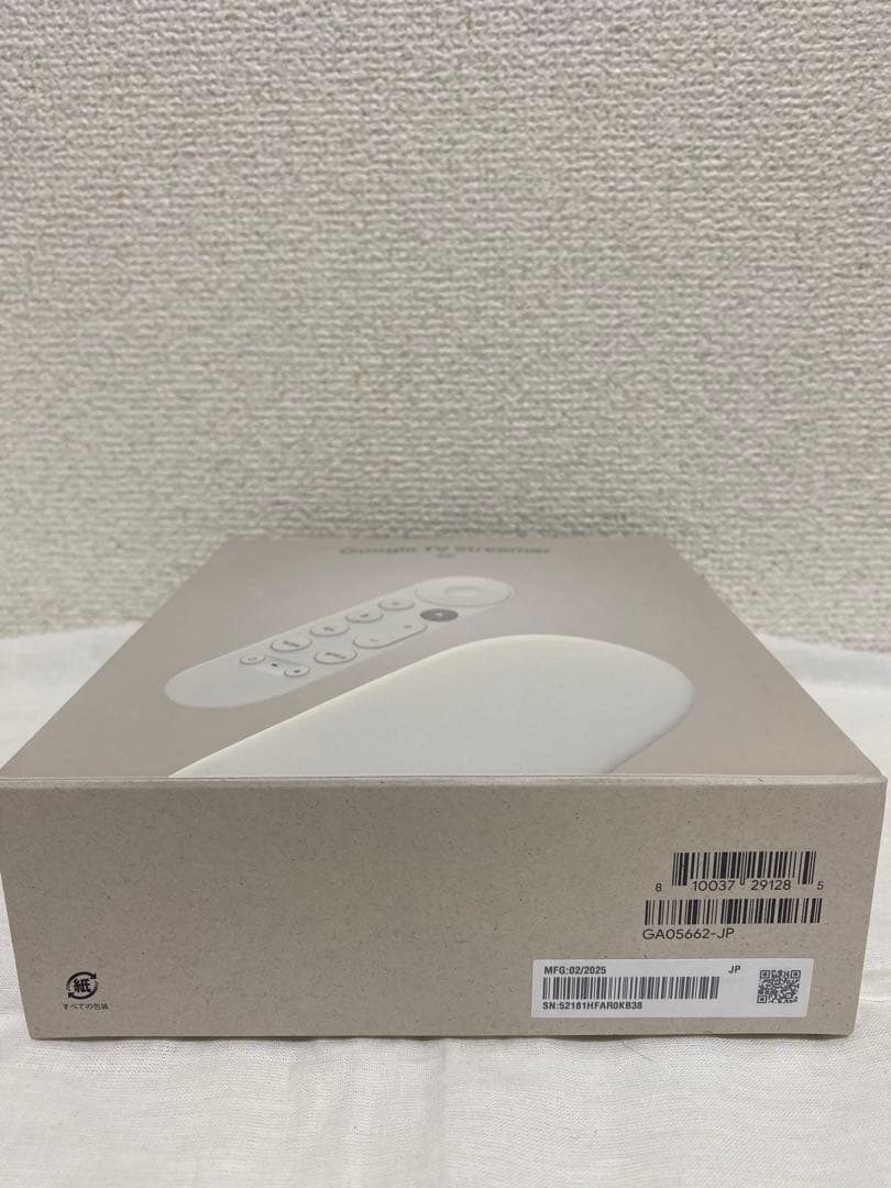 Google TV Streamer(4K) 有線LAN・WiFi対応