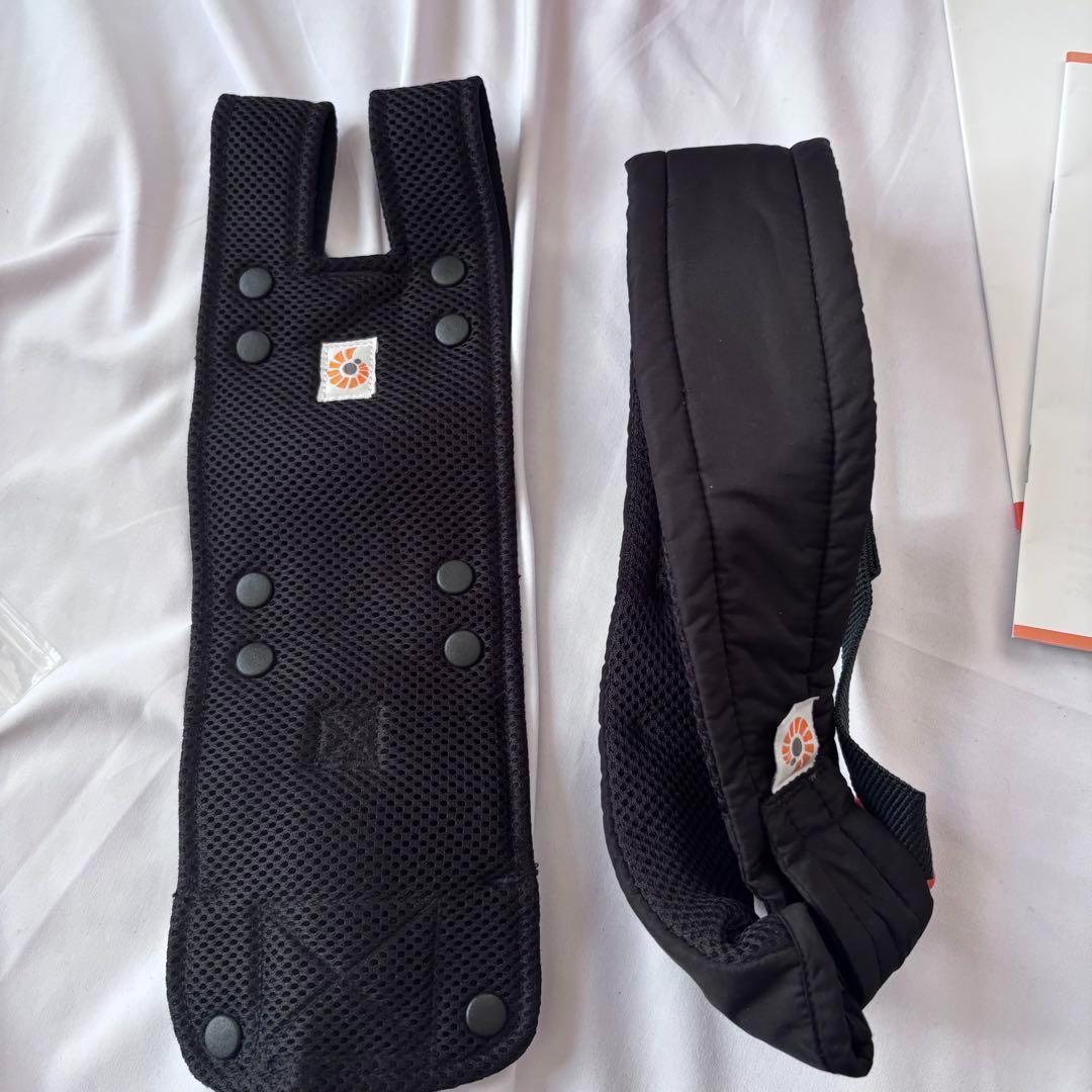 【日本限定】美品✨抱っこ紐　エルゴベビーアダプト　クールエア　紺