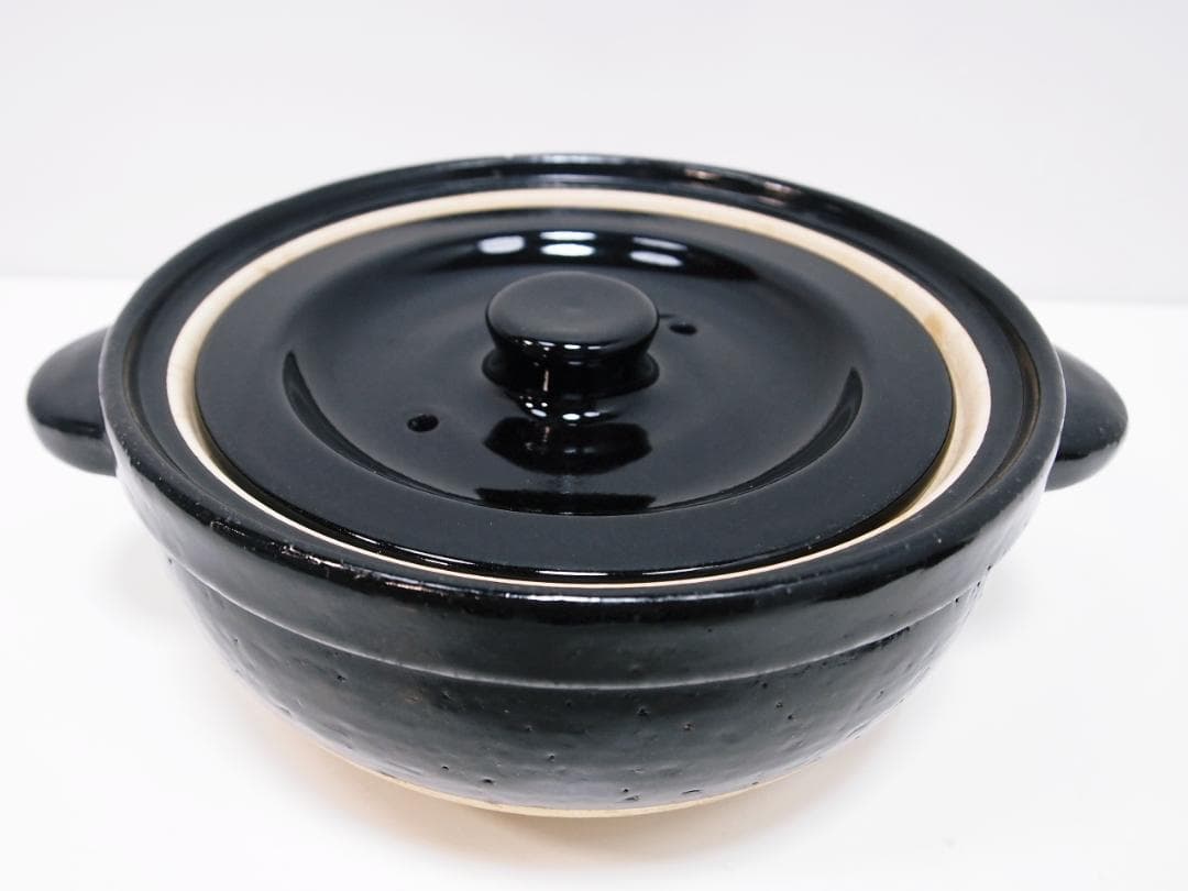 長谷園 かまどさん 土鍋 三合炊き 直径約24cm 日本製 長谷製陶