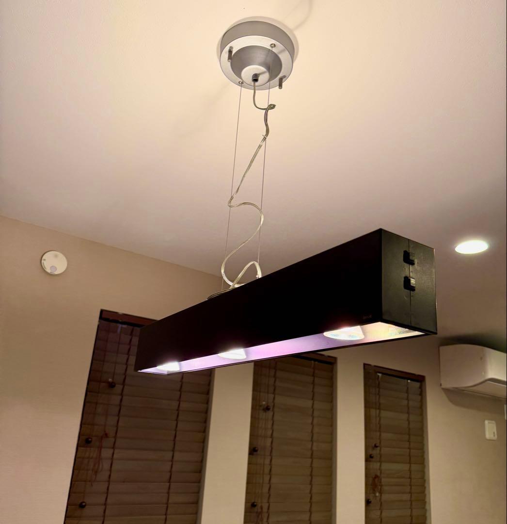 ODELIC ダイニングライト ハロゲン3灯+白熱2灯