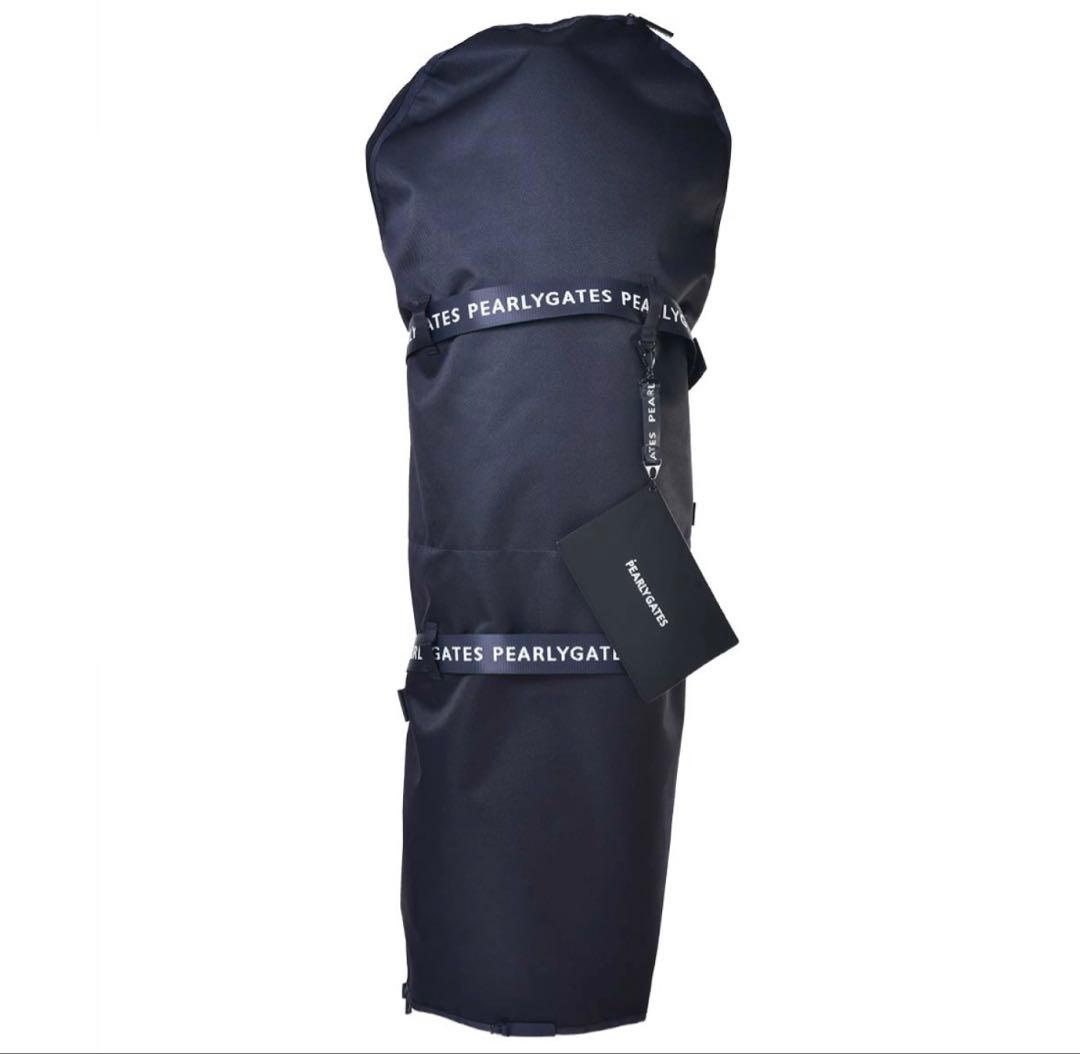 パーリーゲイツPEARLYGATES定番トラベルカバー新品未使用ダークネイビー紺