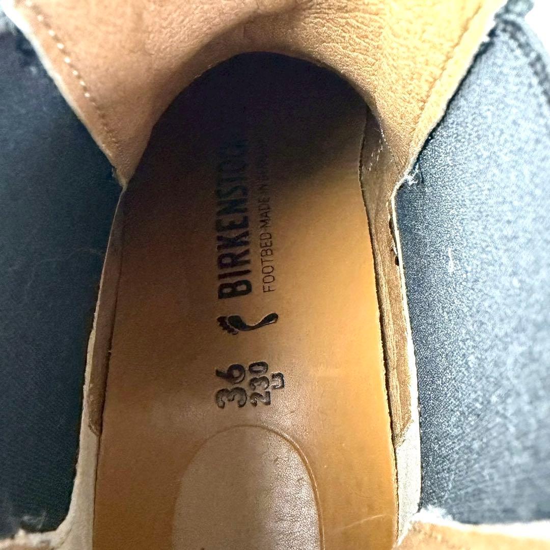 【美品】BIRKENSTOCK STALON Chelsea boots 黒36