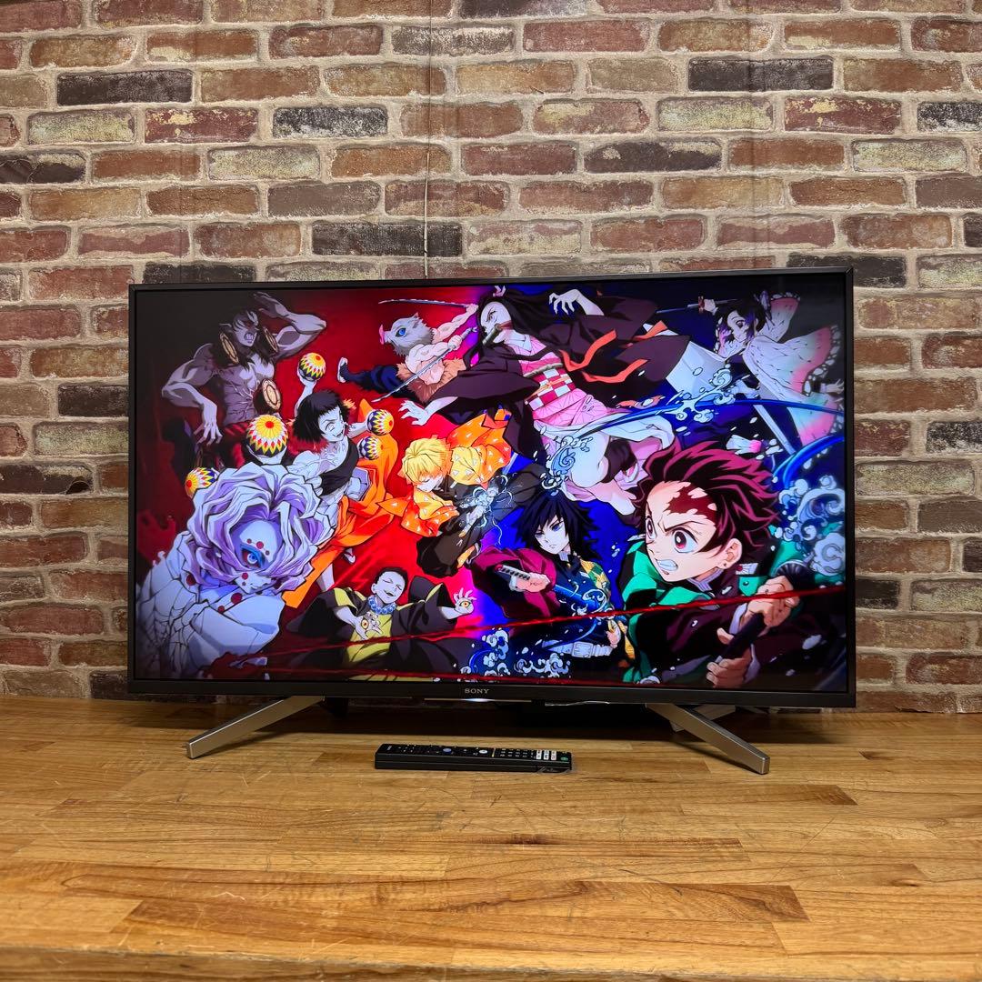 SONY 43V型 4K 液晶テレビ BRAVIA KJ-43X8500G