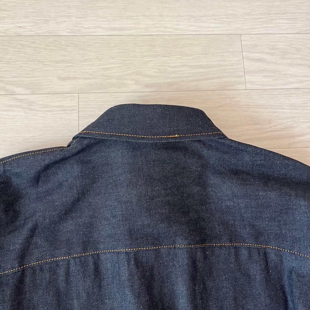 【未使用タグ付き】TAAKK ターク 25SS 刺繍デニムシャツ サイズ1 長袖