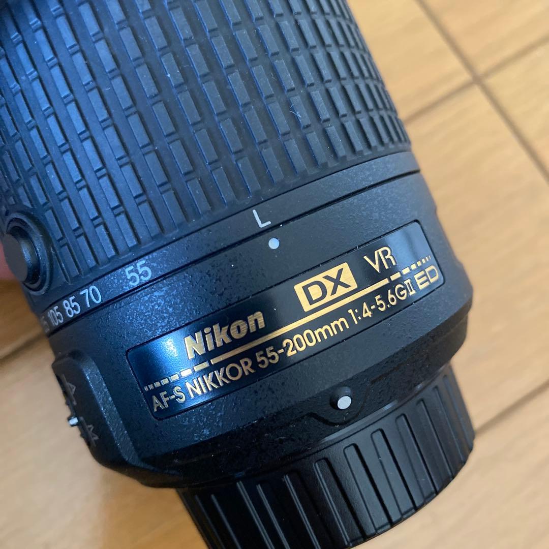 Nikon AF-S NIKKOR 55-200mm VR レンズ