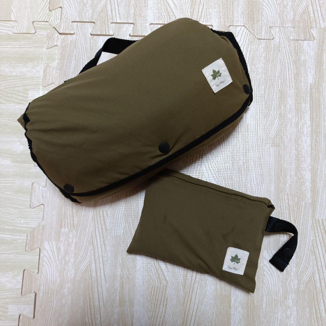 LOGOS抱っこ紐　ロゴス腰抱き　軽量　マルチケープ付き（授乳）