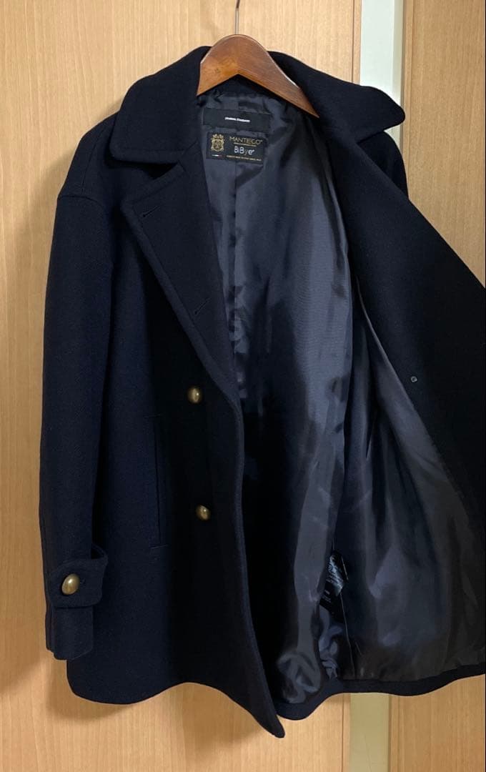ジャーナルスタンダード 定価38,500円MANTECO ダブルクロスPコート