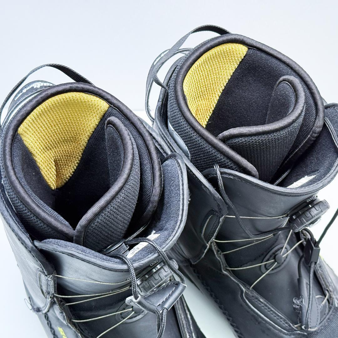 28cm サブインダストリーズ ブラック スノーボードブーツ