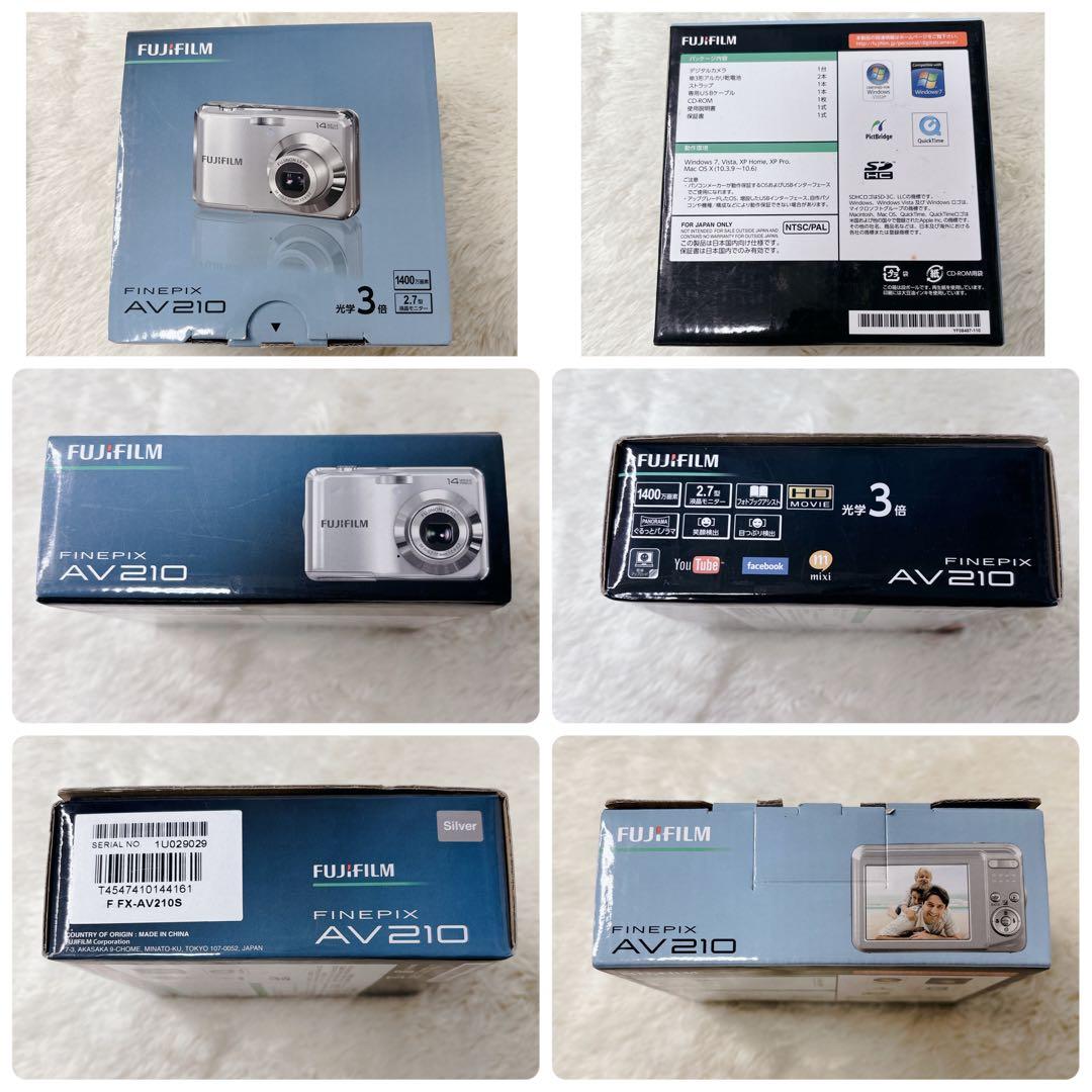 ✨美品✨FUJIFILM FinePix AV200 シルバー 単三電池式