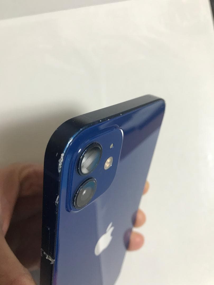 ジャンク】iPhone 12 128GB ｜画面ピンク線あり｜部品取り・修理前提