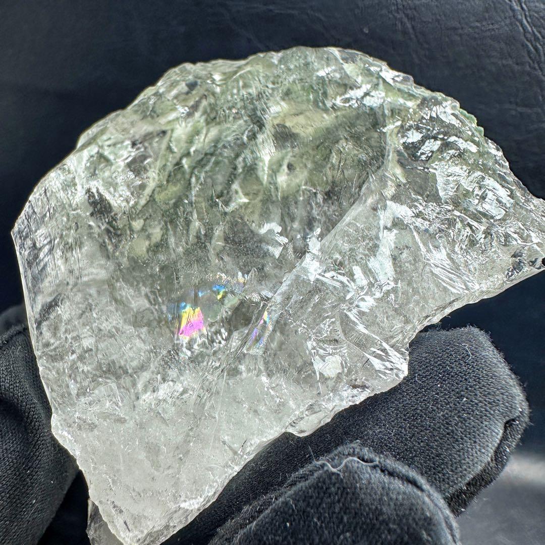 ヒマラヤ水晶レインボー☆フリーフォームアイリスクォーツ クリスタル原石A1479