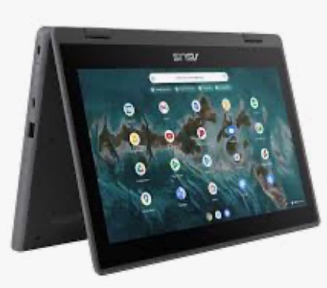 ASUS Chromebook CR1100FK、 持ち歩きカバー、充電機