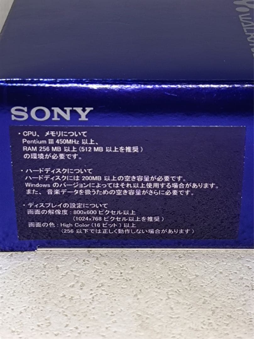 八6296【未使用品】SONY デジタルプレーヤー ウォークマン NW-A607