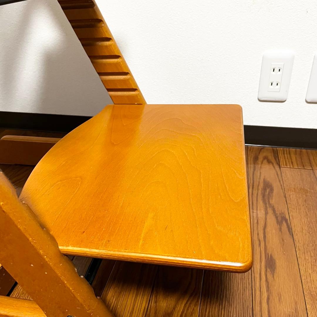 希少STOKKE ストッケ トリップトラップ シリアル3 ナチュラルハイチェア
