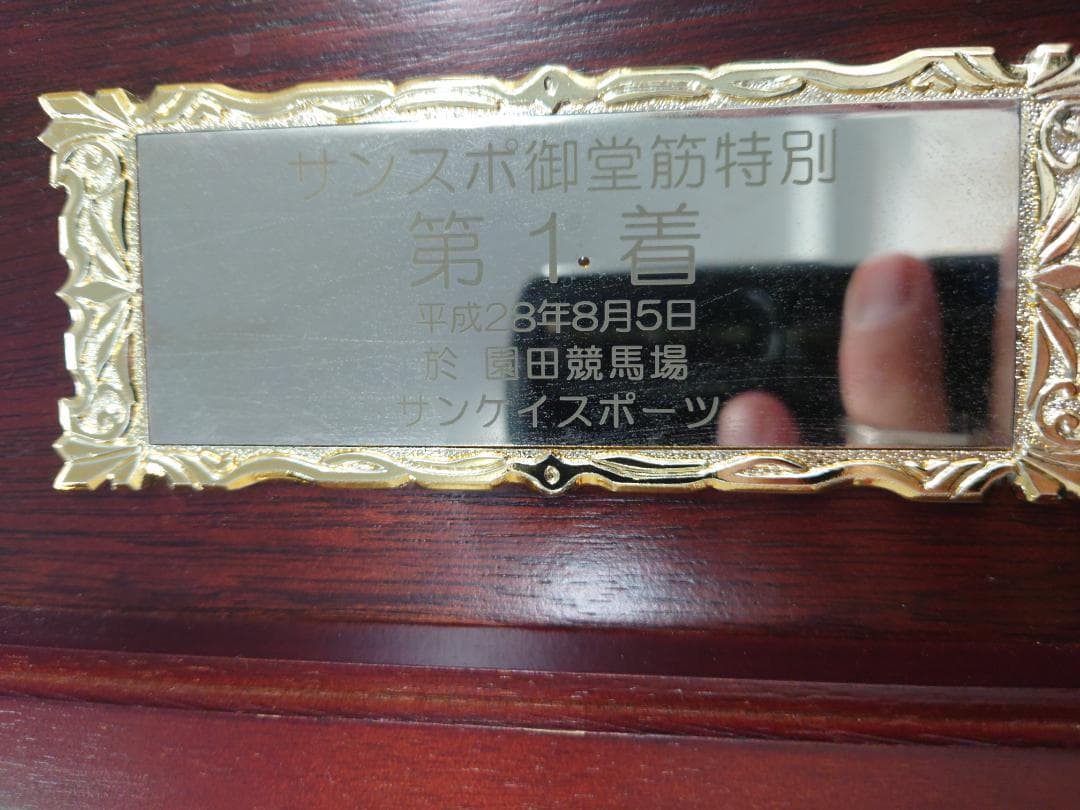 サンスポ御堂筋特別　第１着トロフィー
