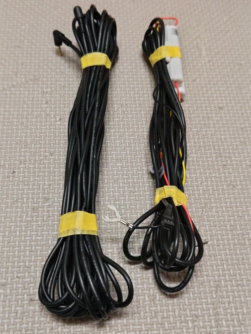 コムテック ZDR 037 360°タイプドライブレコーダーリアカメラ配線付き。