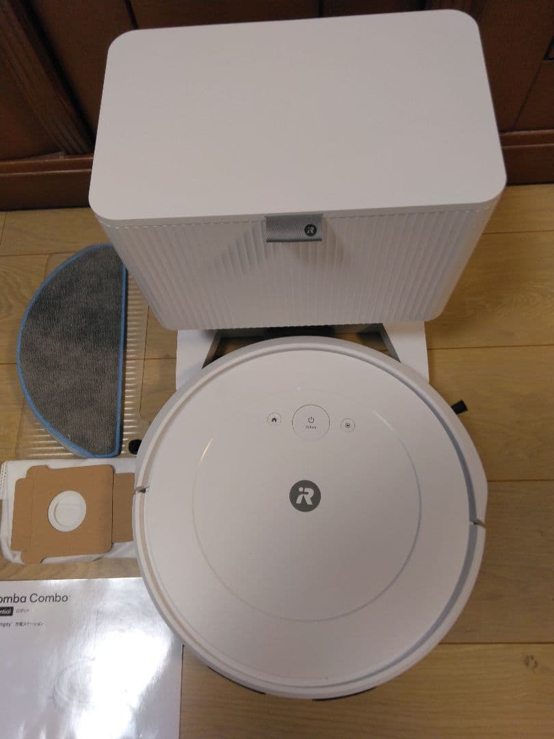 【使用20時間】Roomba Combo 2 Essential + 白色B1