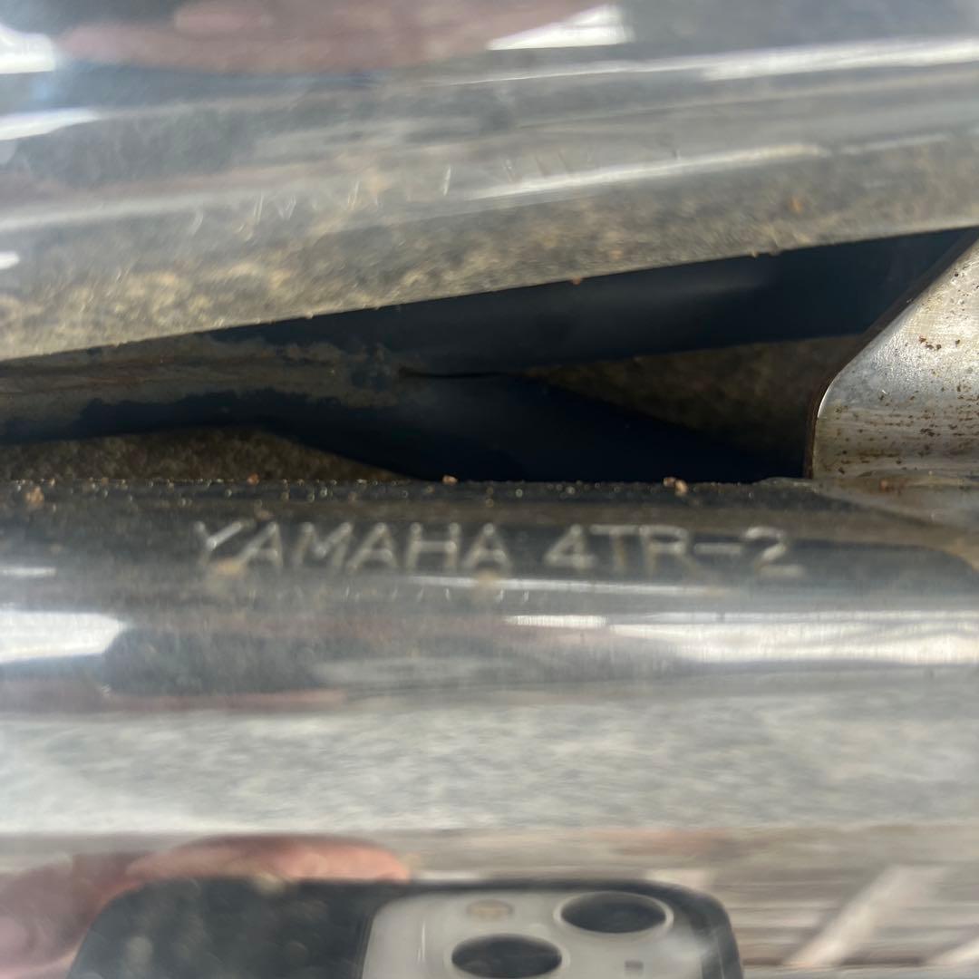 YAMAHA ヤマハ　ドラックスター400 4TR純正　ノーマルマフラー