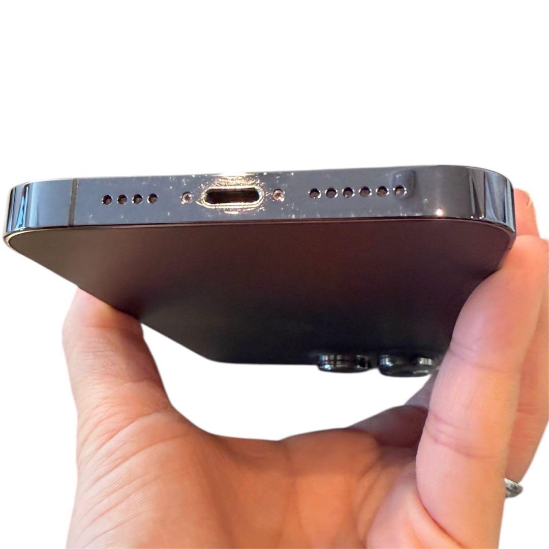 Apple iPhone 14 Pro Maxディープパープル 本体 カバー付