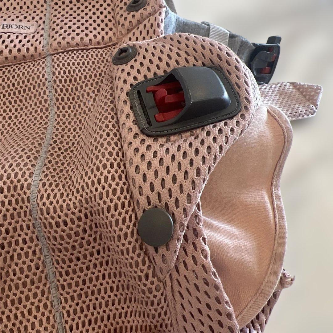 取扱説明書付き・箱付きベビービョルンダスティピンクキャリアおまけ付きスター柄