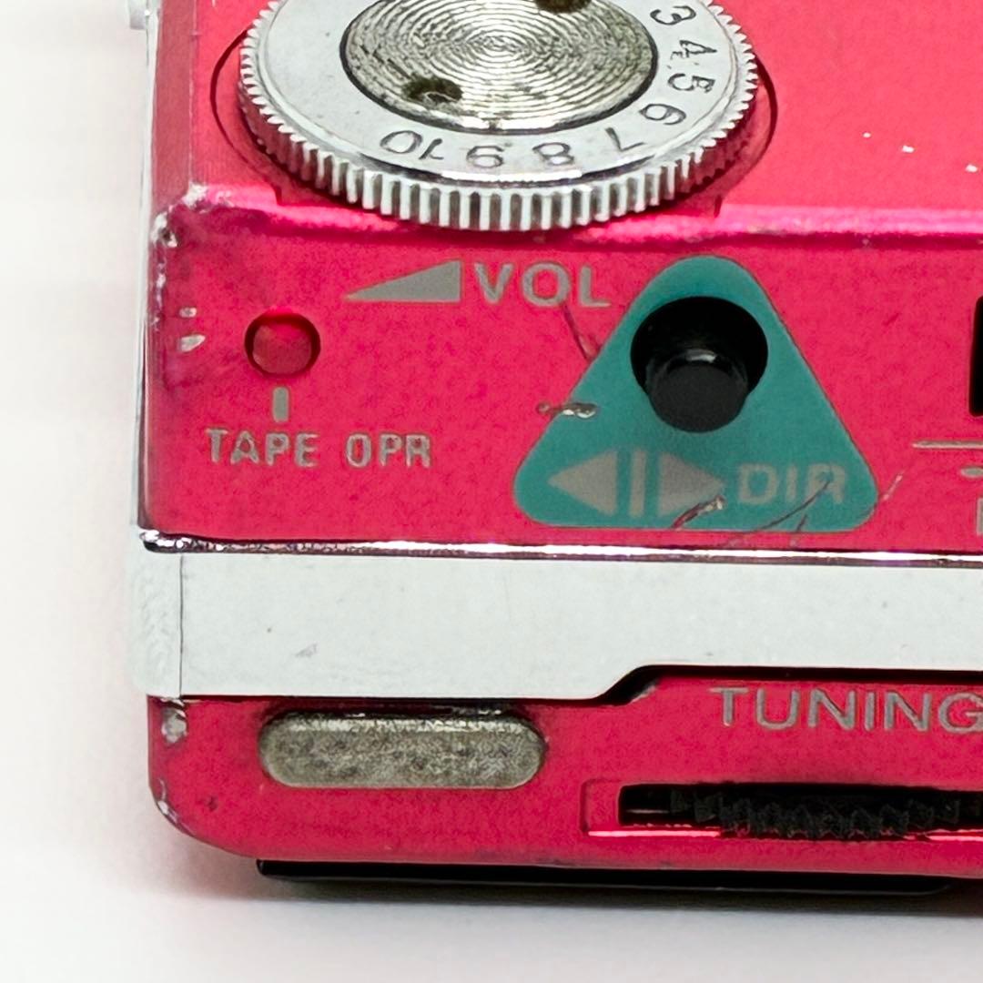 現状品 SONY ソニー WALKMAN ウォークマン WM-F102 レッド