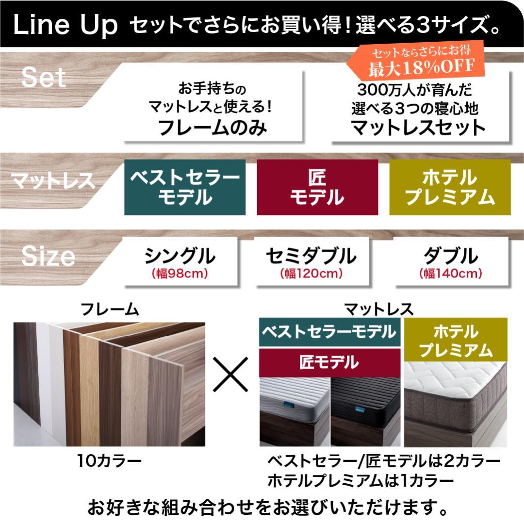 最安値！マットレスなし シングルベッド 　収納 コンセント 送料込み！ 30