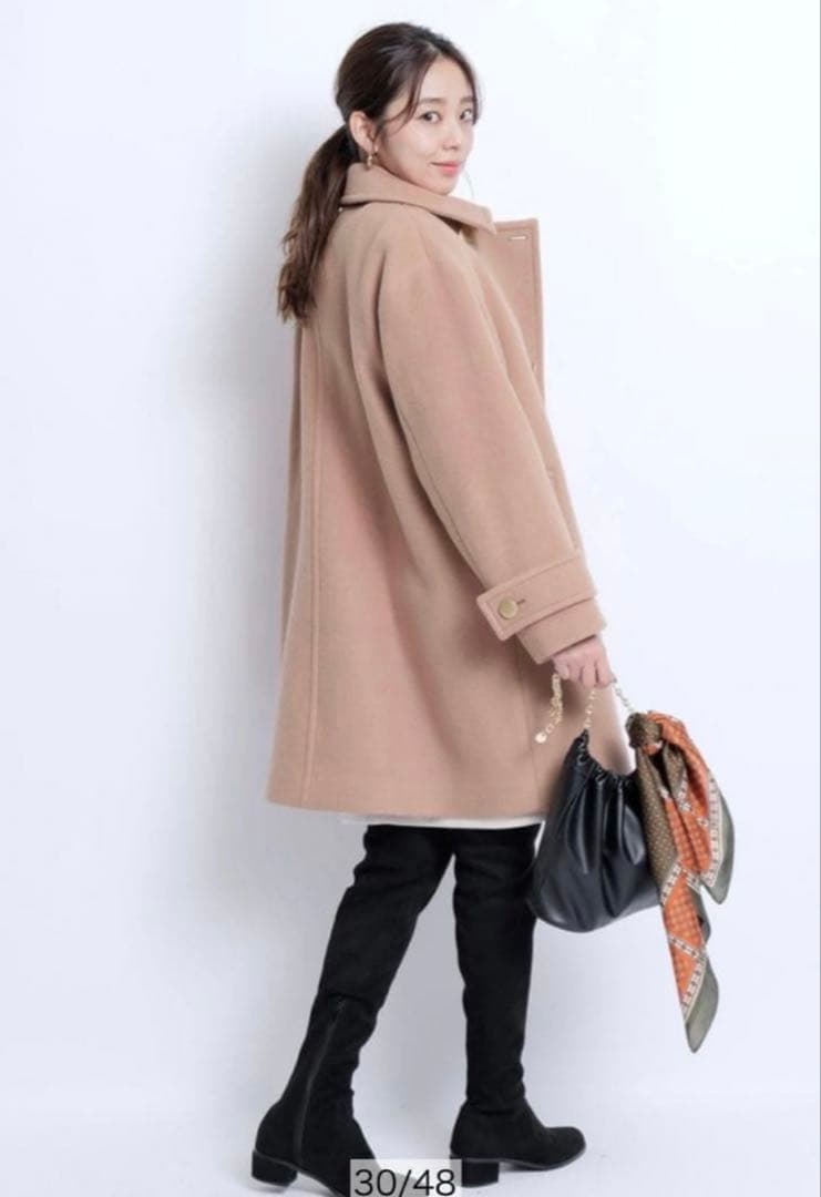 JUSGLITTY スタンダードPコート　キャメル　1 ハンガーおまけ♡