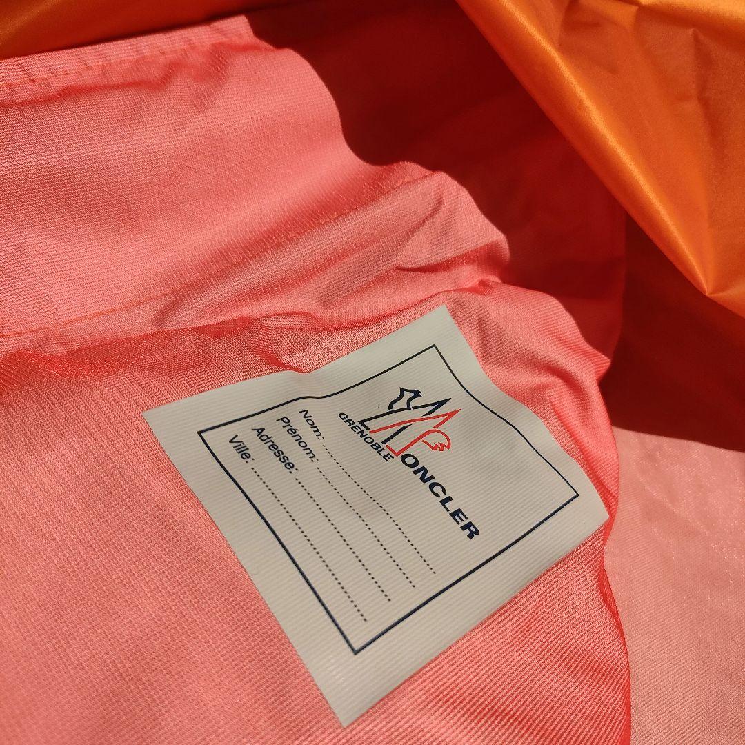 新品 モンクレール ポンチョ レインコート オレンジ MONCLER レア