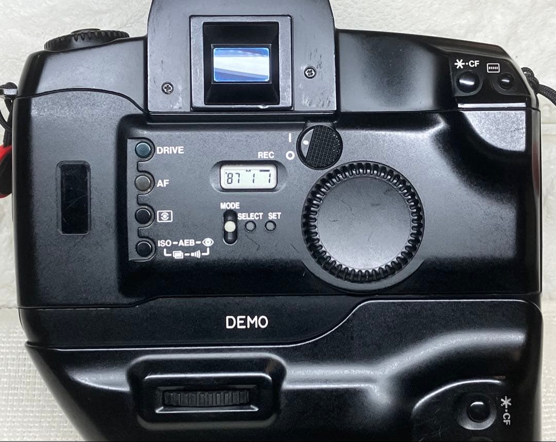 Canon EOS-5QD デモ機【世界初の視線入力機】380EX・VG10