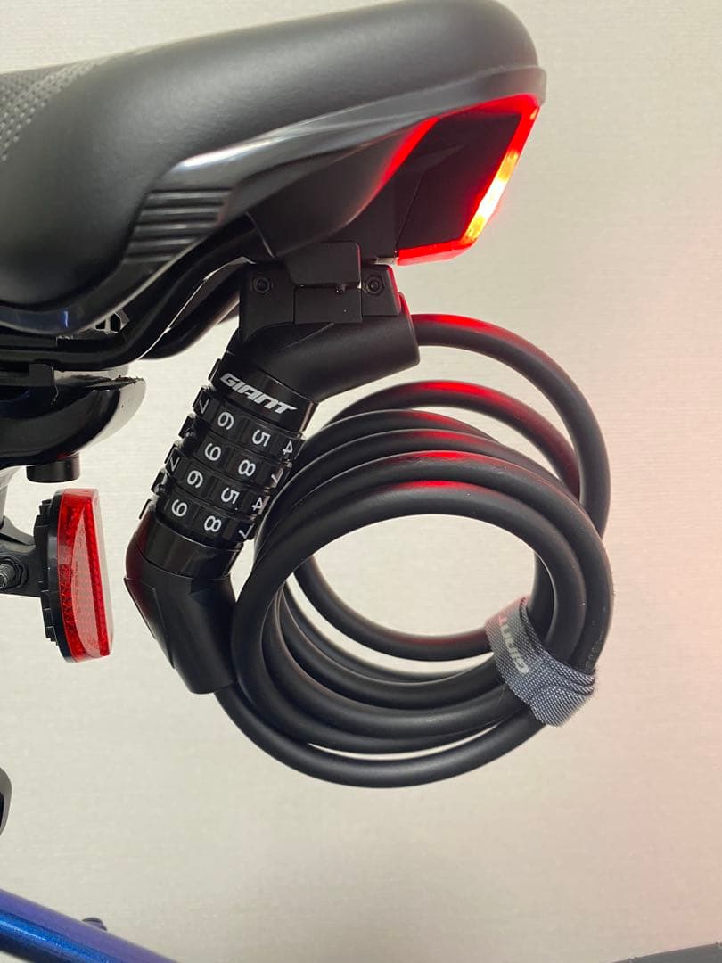 GIANT ロードバイク ブルー 購入後、10キロ程度走行　完全自宅室内保管